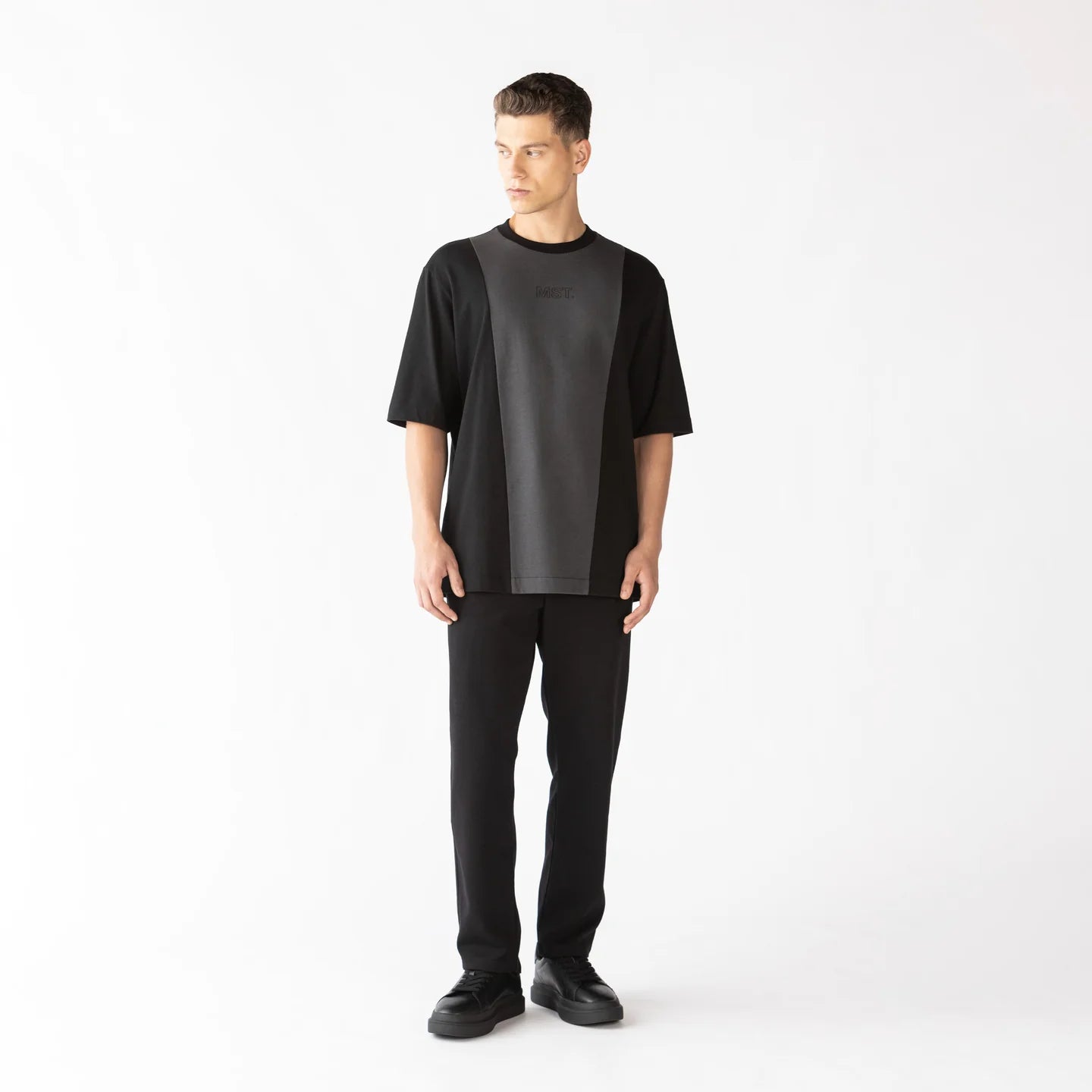 BLEIS T-SHIRT OVERSIZED MEN BLACK