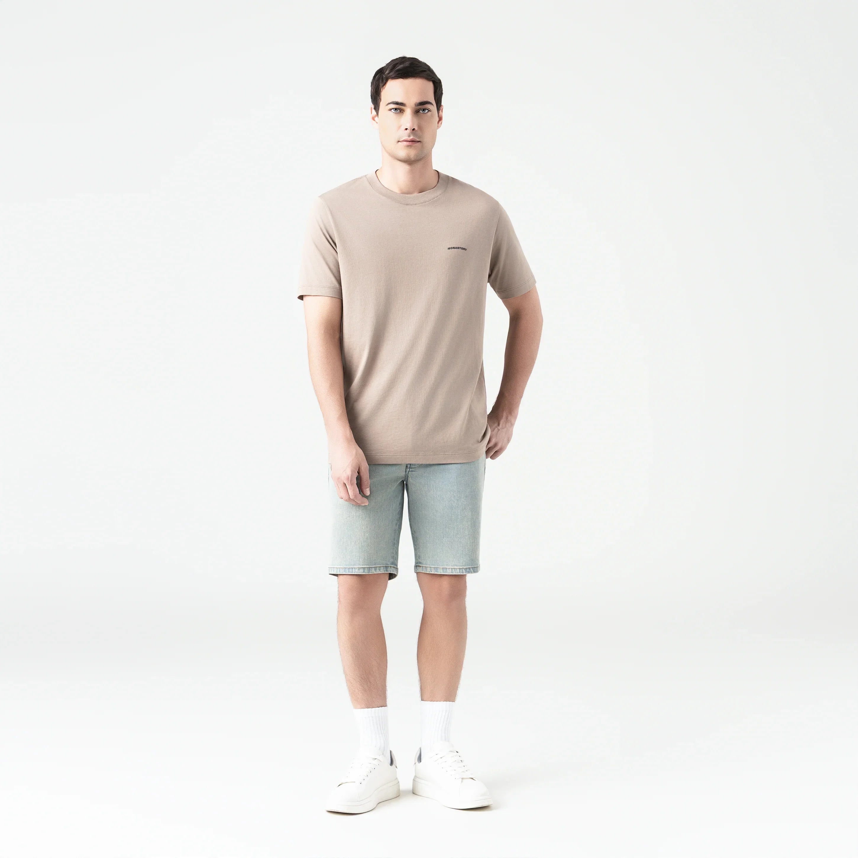 BOOMER DENIM SHORT MEN BLUE DENIM