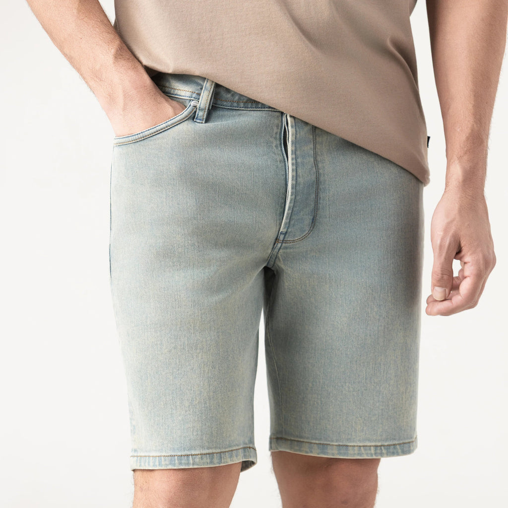 BOOMER DENIM SHORT MEN BLUE DENIM