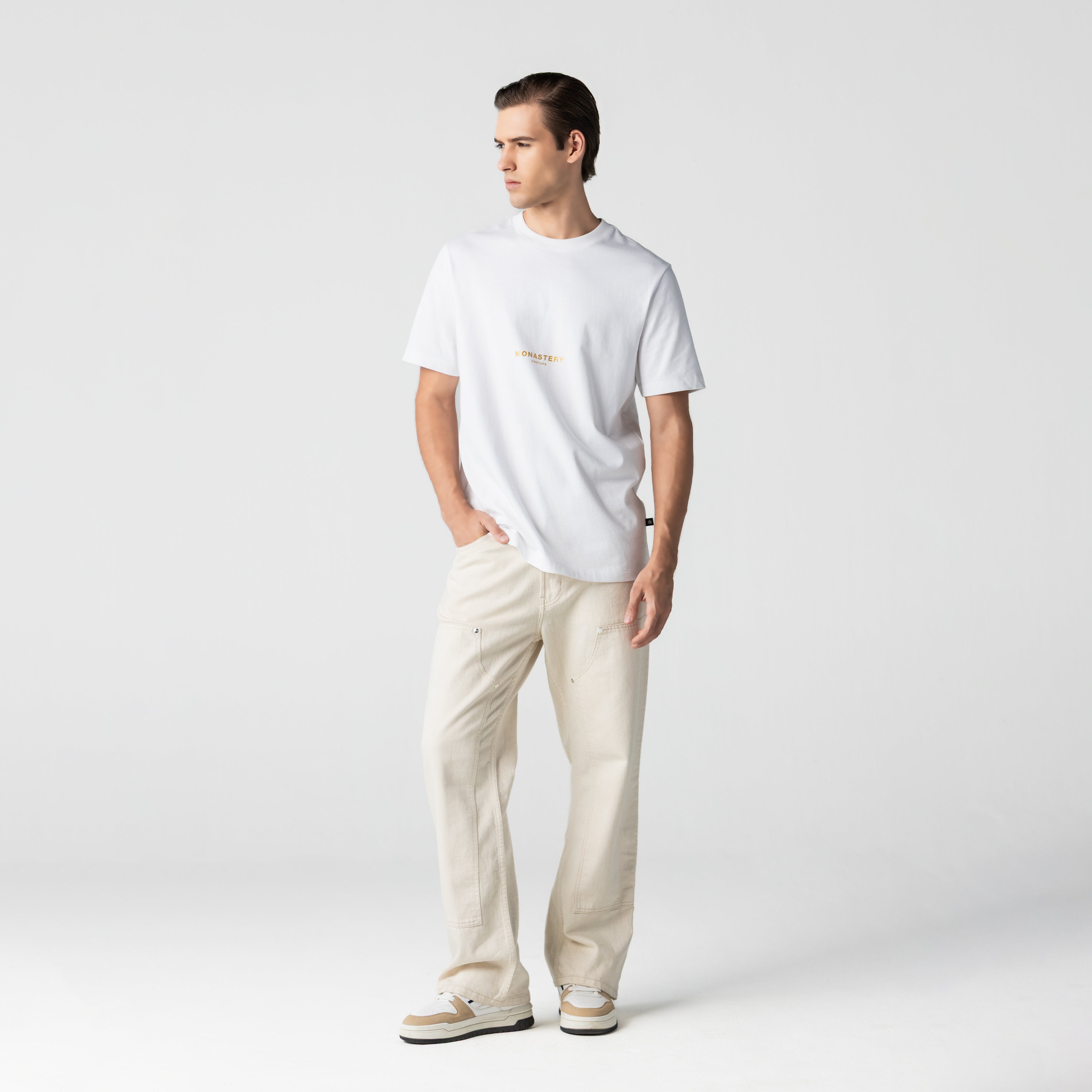 BOUKER T-SHIRT MEN WHITE