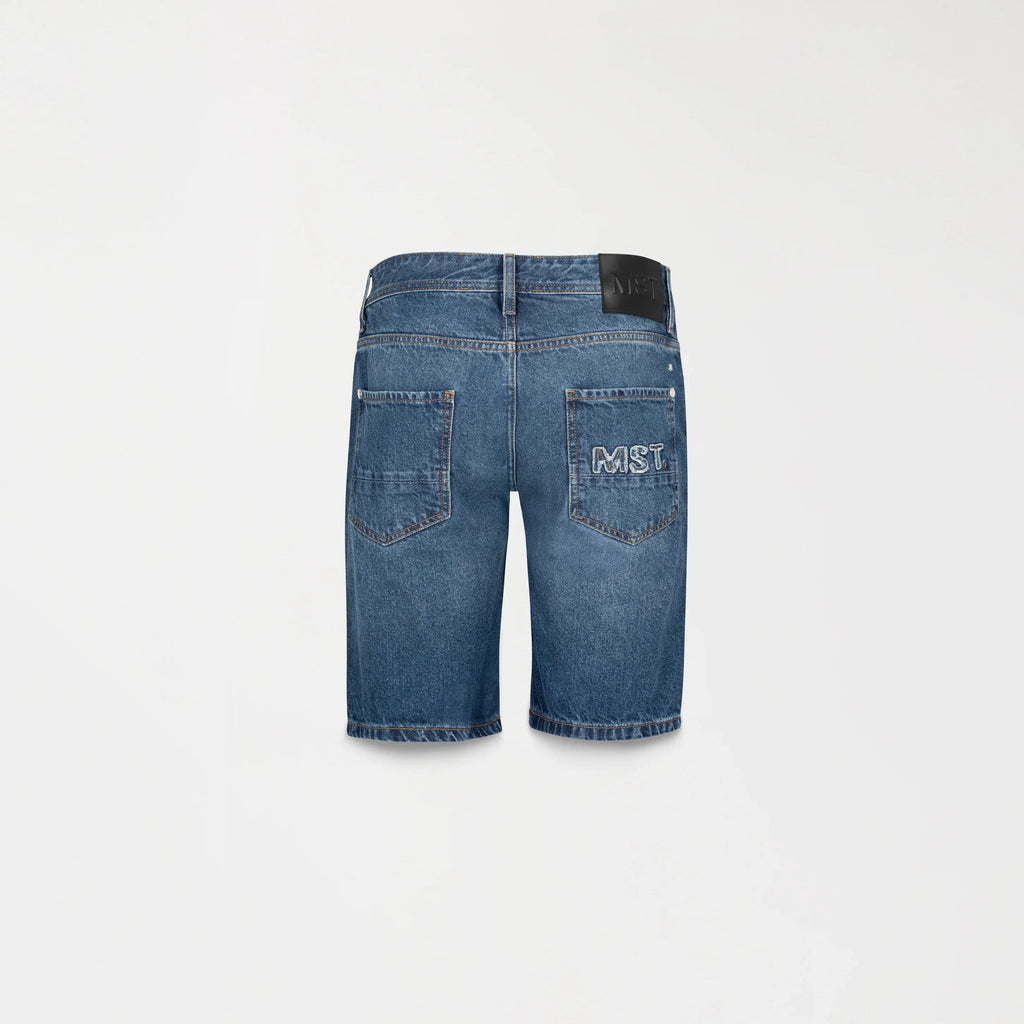 BROOME DENIM SHORT MEN BLUE DENIM