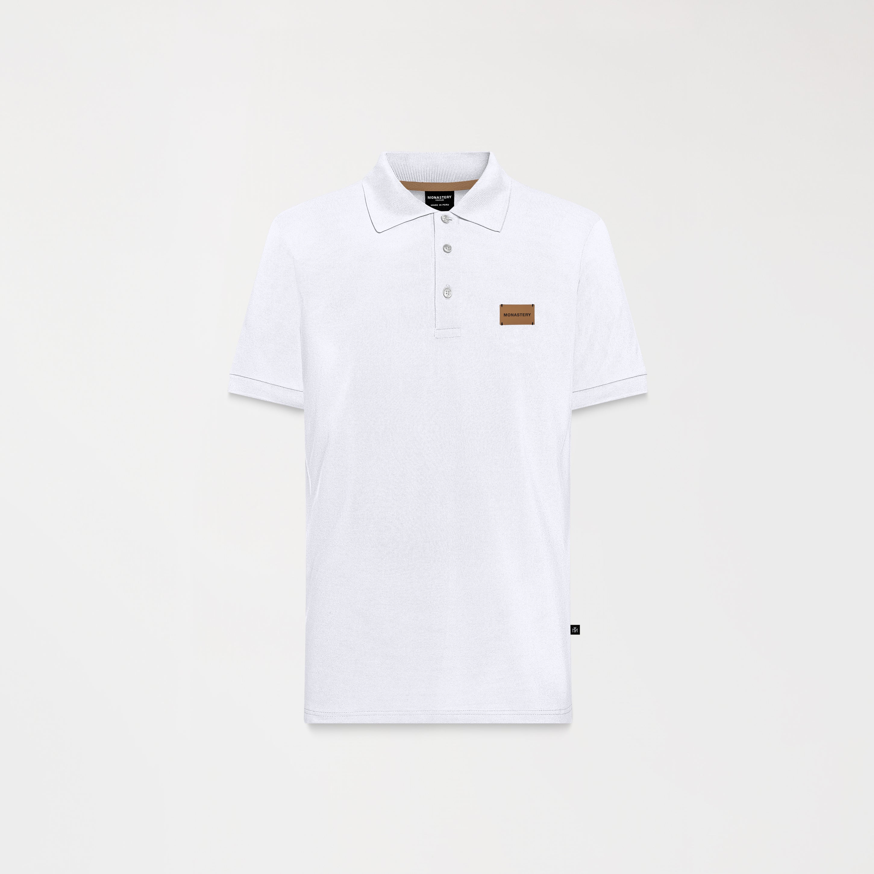BRUNELLO POLO MEN WHITE