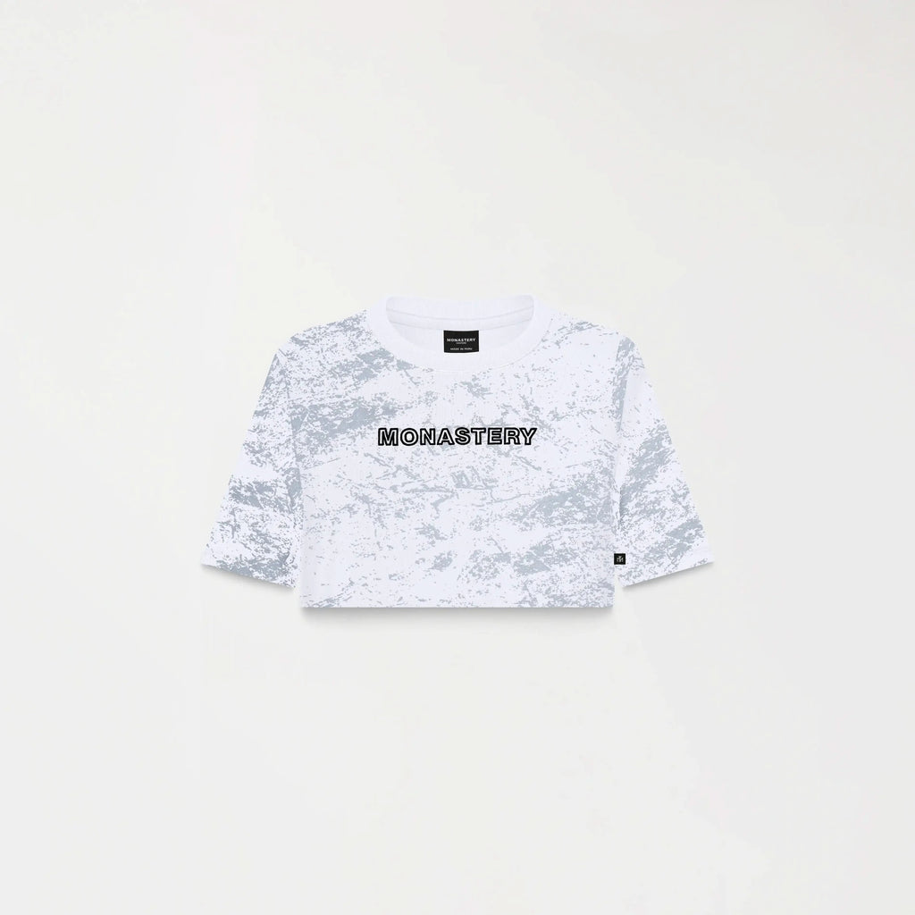 BRYNN CROP TOP WOMEN LUCENT WHITE L/G
