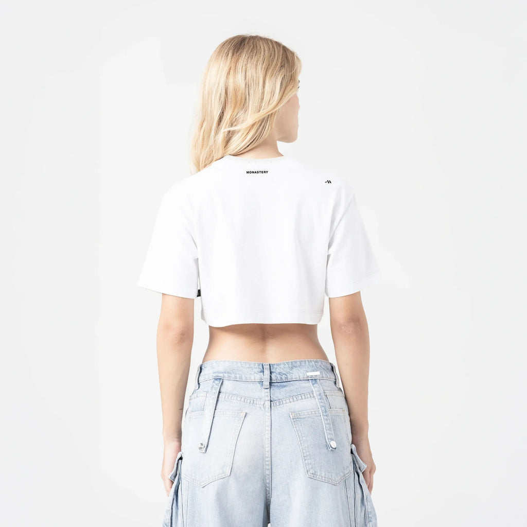 CANELA CROP TOP WOMEN WHITE