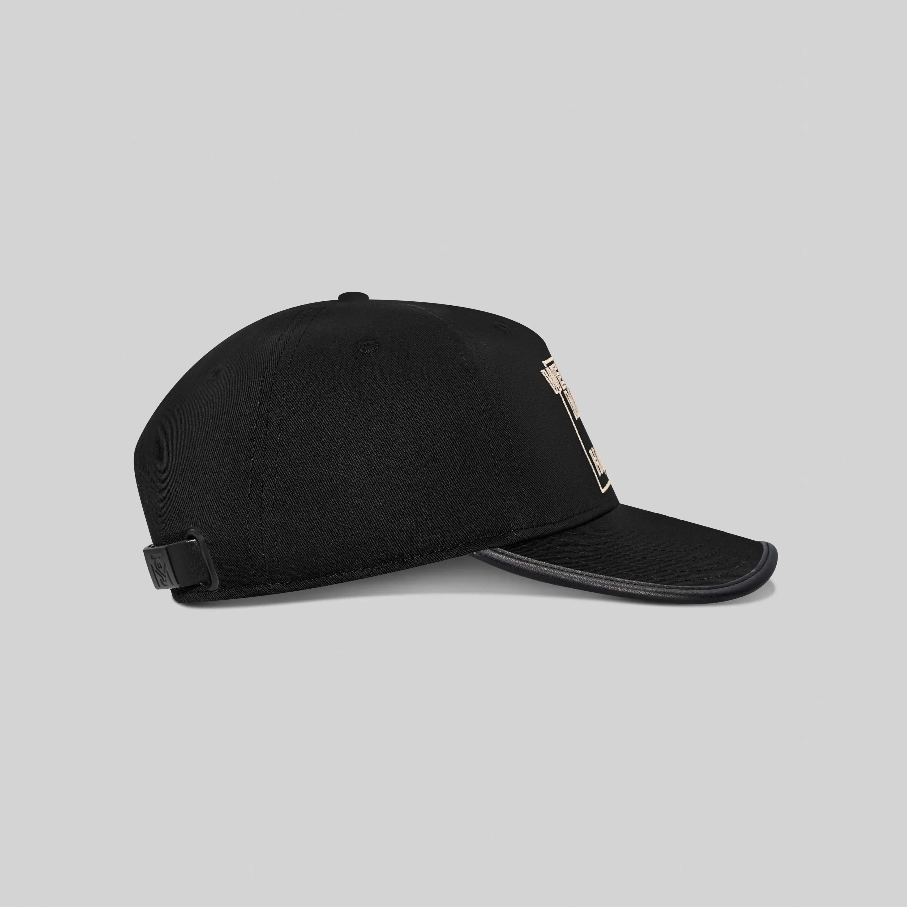 CAP PETTY UNISEX BLACK MOONBEAN