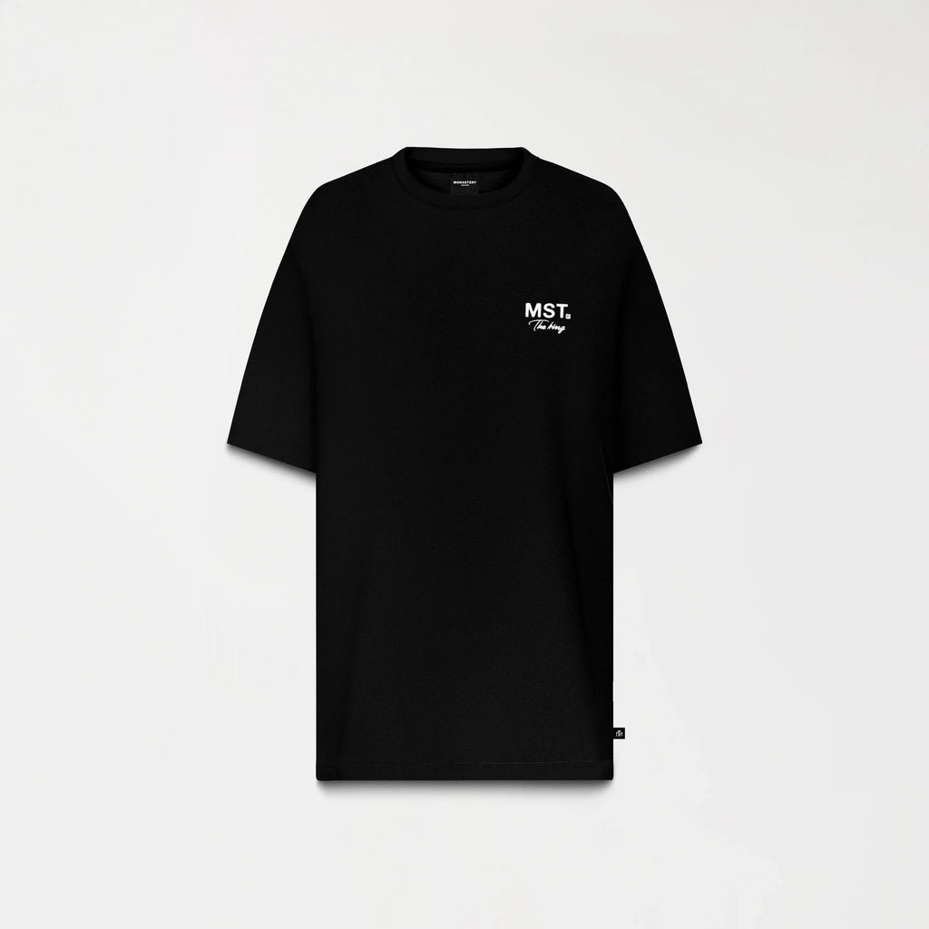 CARLIER T-SHIRT OVERSIZED MEN BLACK