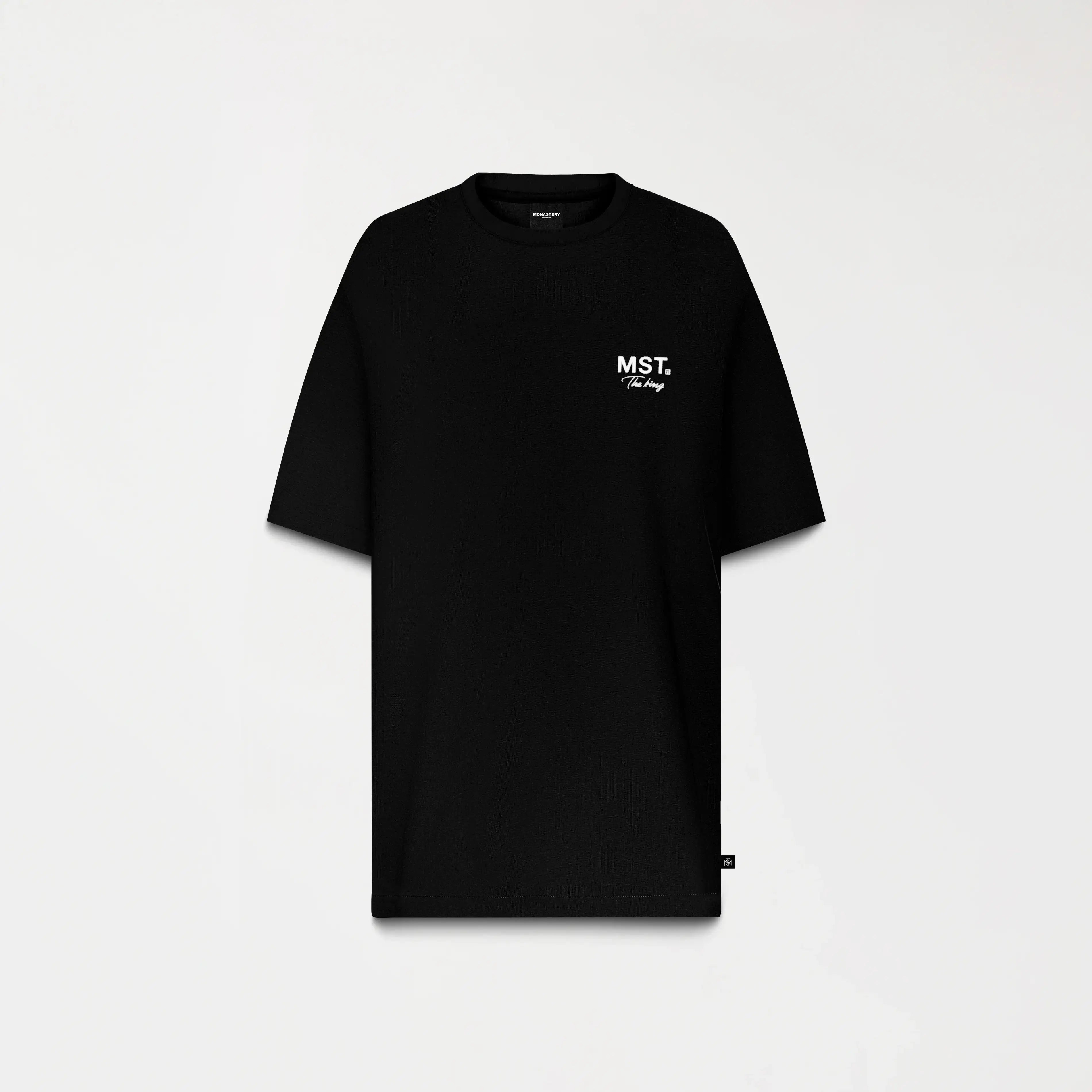 CARLIER T-SHIRT OVERSIZED MEN BLACK