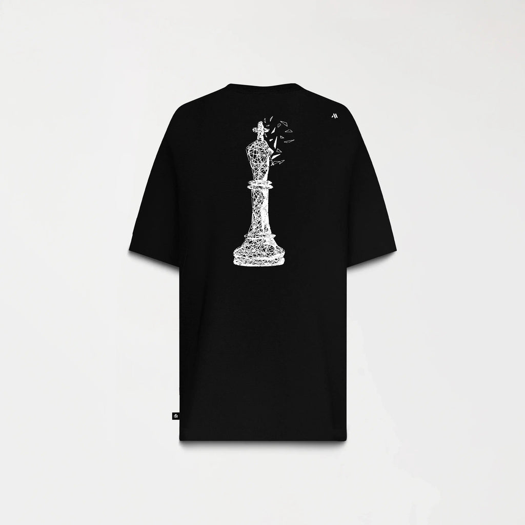 CARLIER T-SHIRT OVERSIZED MEN BLACK