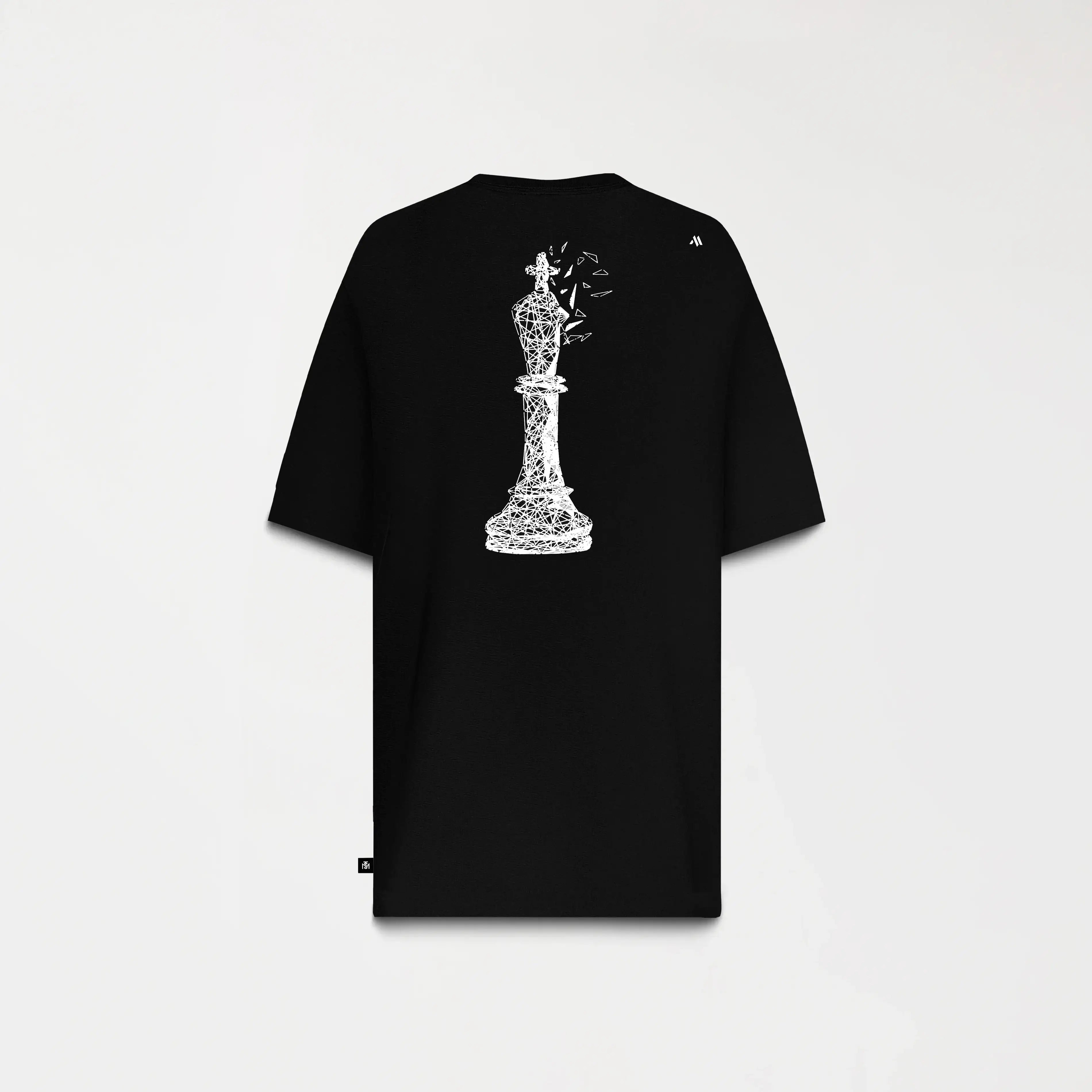 CARLIER T-SHIRT OVERSIZED MEN BLACK