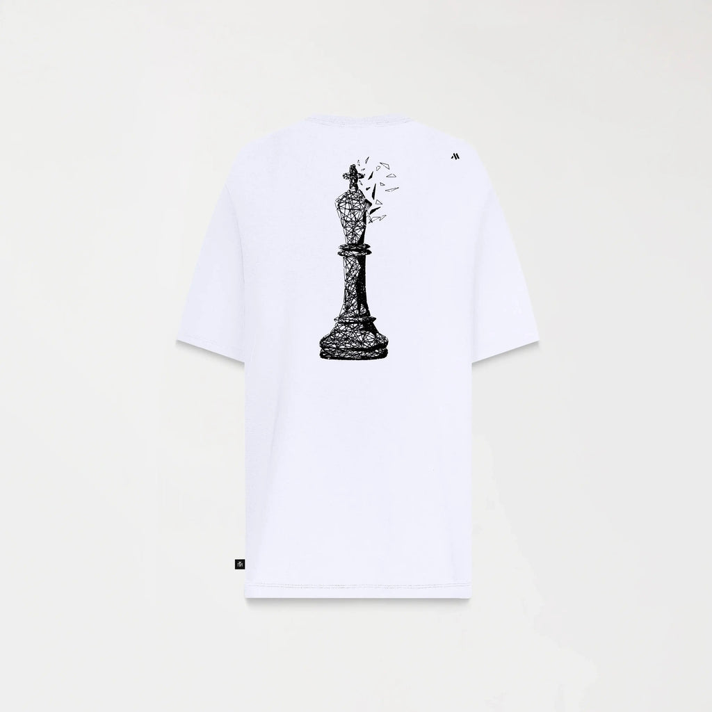 CARLIER T-SHIRT OVERSIZED MEN WHITE