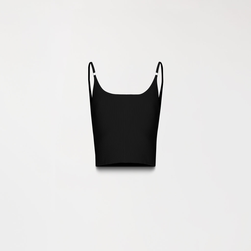 CIARA KNITTED TOP WOMEN BLACK