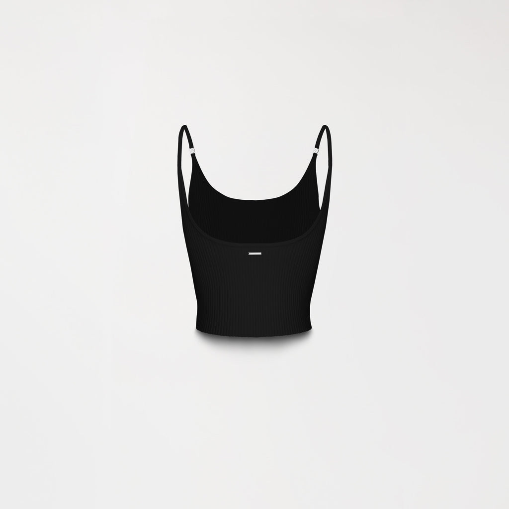 CIARA KNITTED TOP WOMEN BLACK