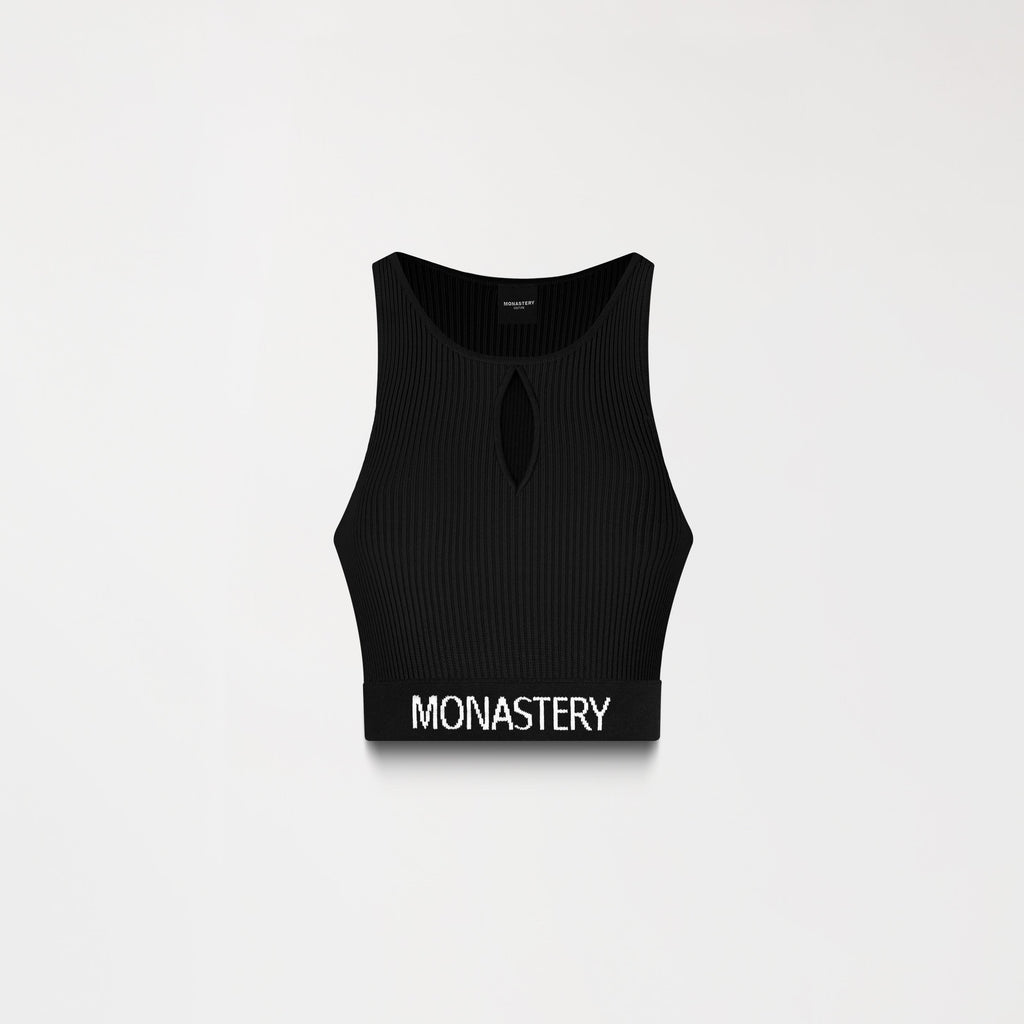 CLAIRE KNITTED TOP WOMEN BLACK