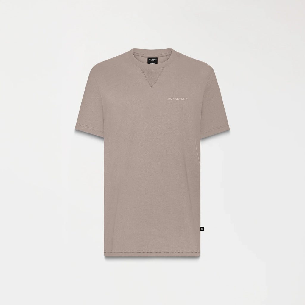 CLYDE T-SHIRT MEN TAUPE GRAY