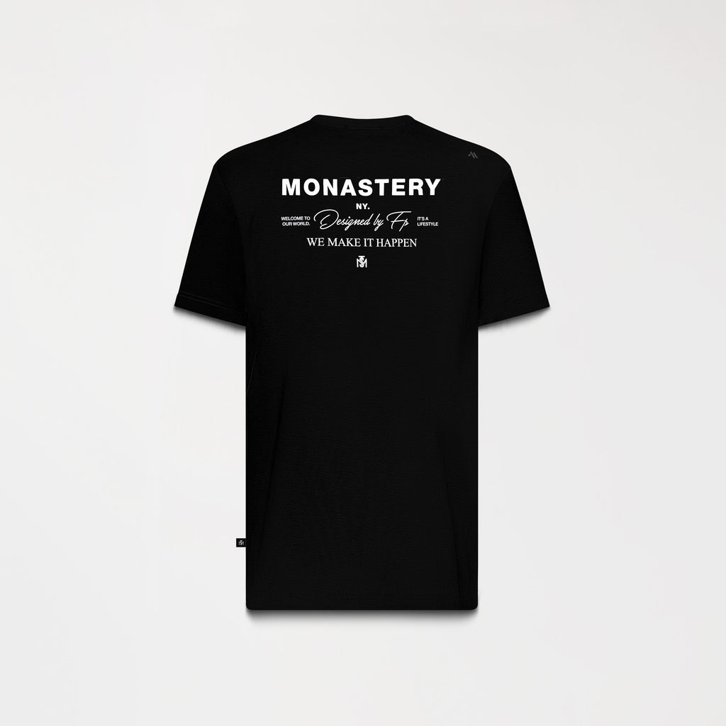 CRACKER 1 T-SHIRT MEN BLACK