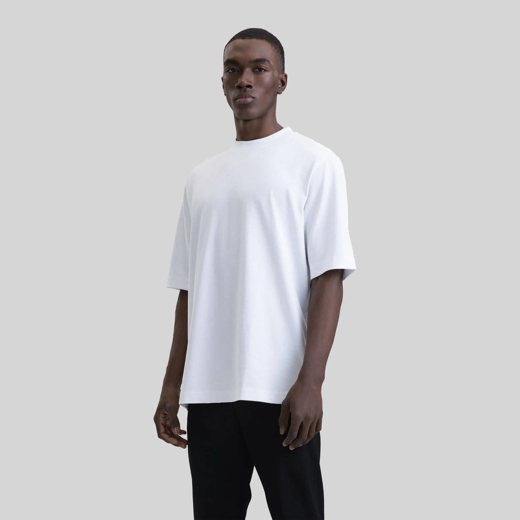 CRESCENT T-SHIRT OVERSIZE WHITE - Monastery