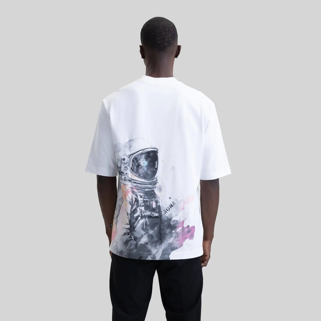 CRESCENT T-SHIRT OVERSIZE WHITE - Monastery