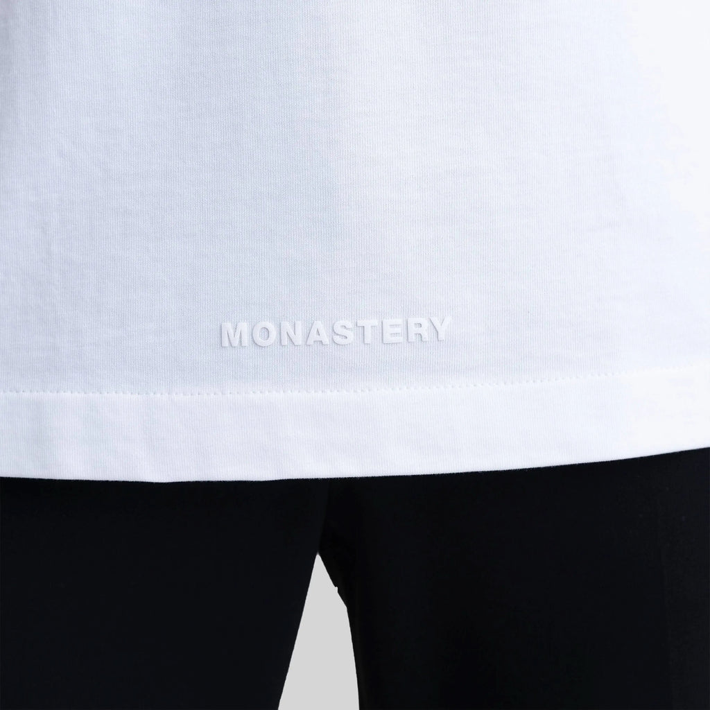 CRESCENT T-SHIRT OVERSIZE WHITE - Monastery