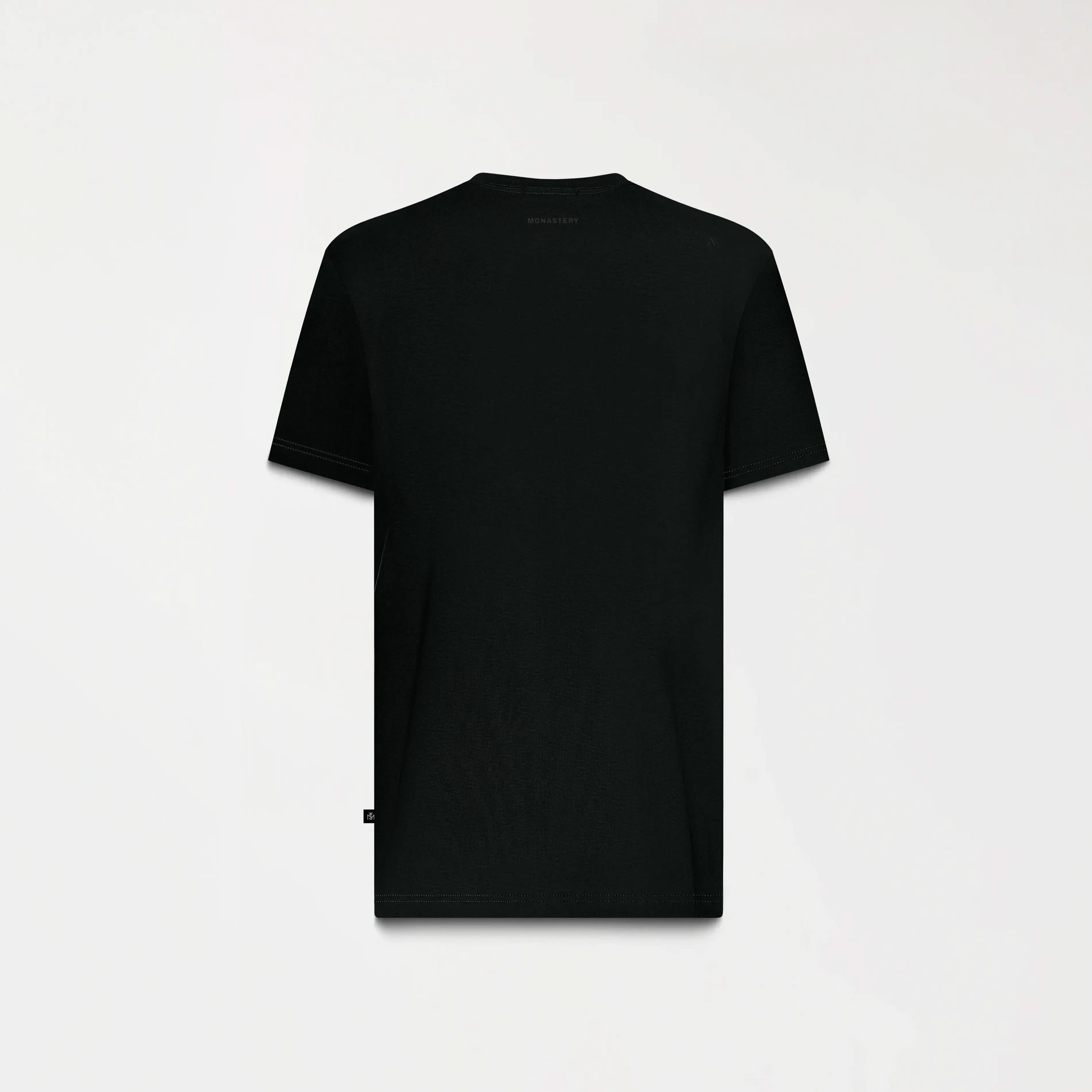CROWN T-SHIRT MEN BLACK