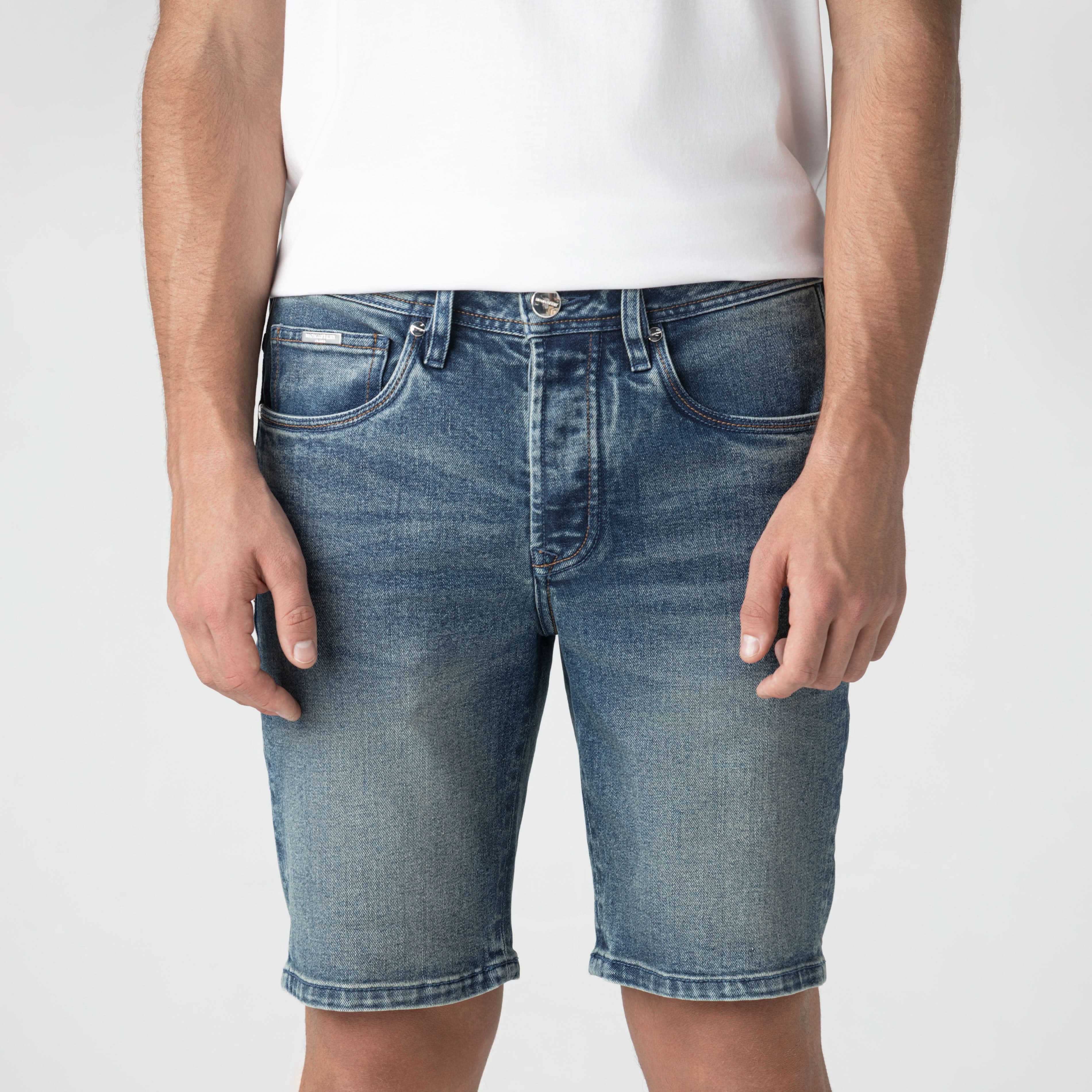 DOMINOR DENIM SHORT MEN BLUE DENIM