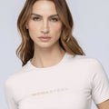 DROSKYN T-SHIRT WOMEN MOONBEAM