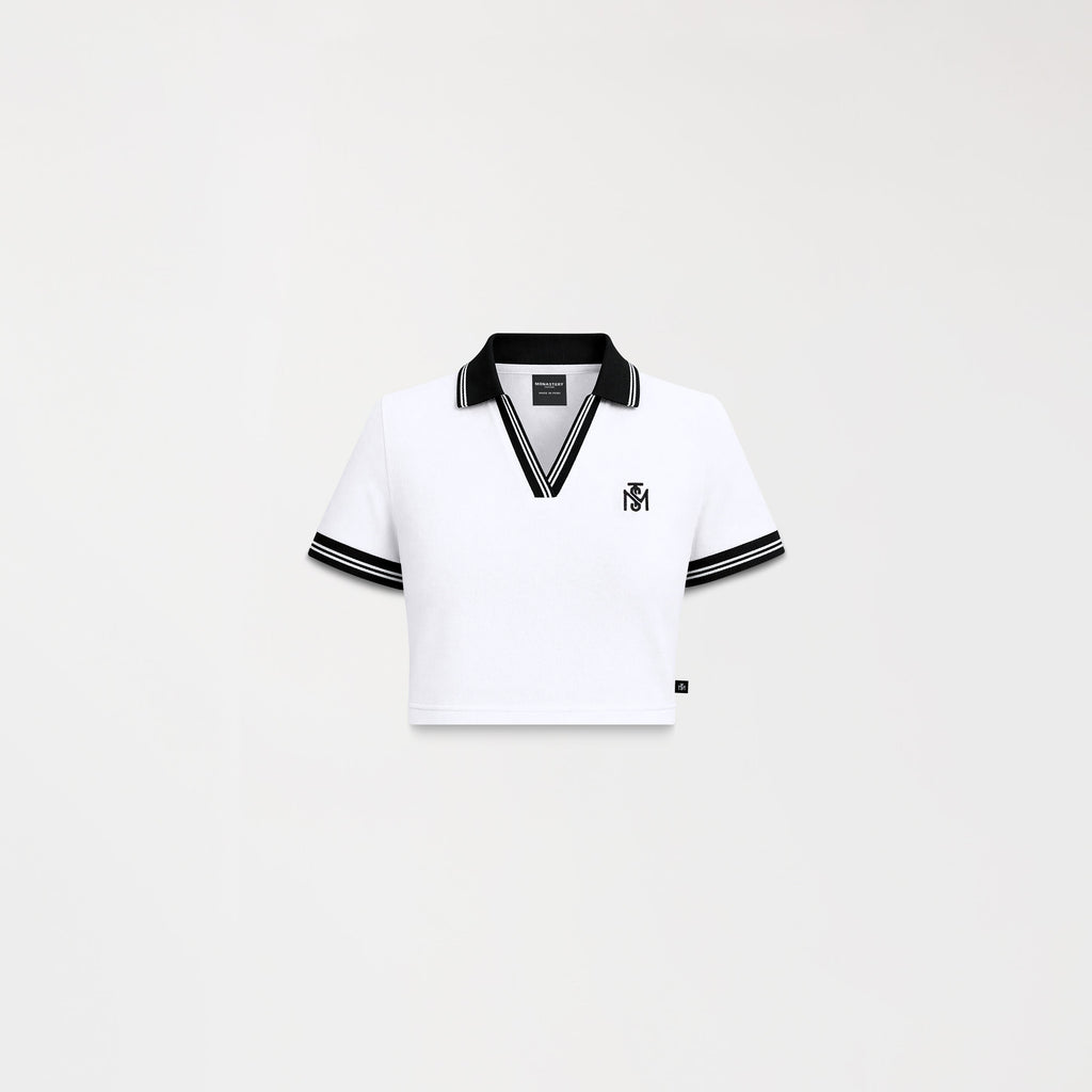 ELENTH CROP TOP WOMEN WHITE