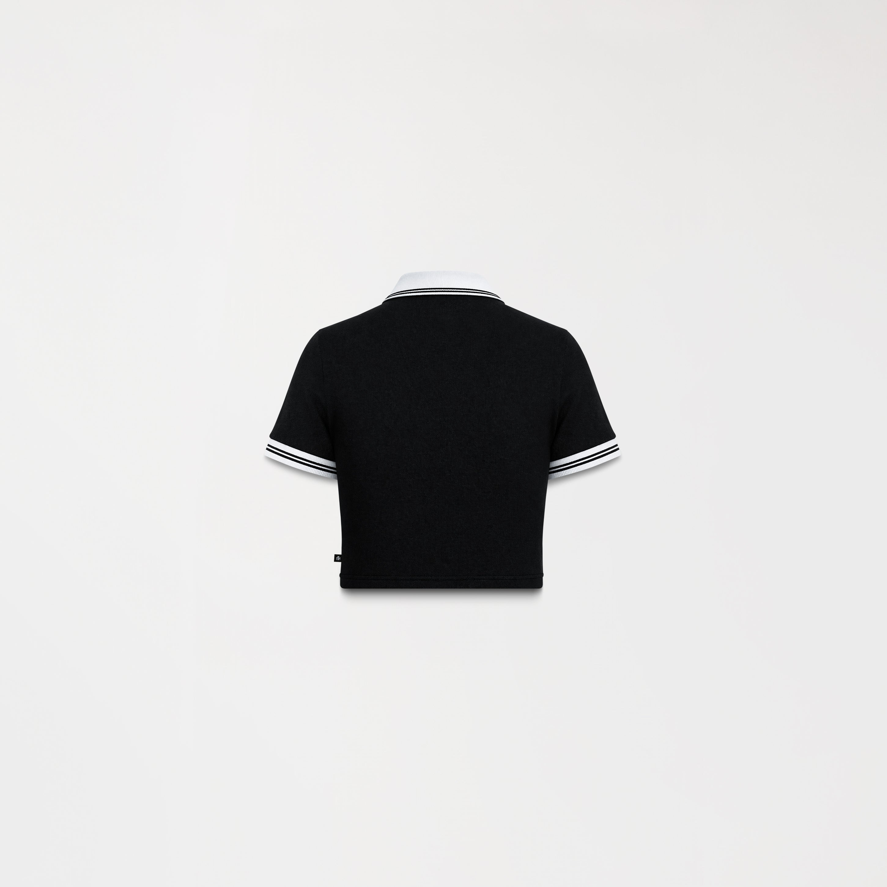 ELENTH CROP TOP WOMEN BLACK