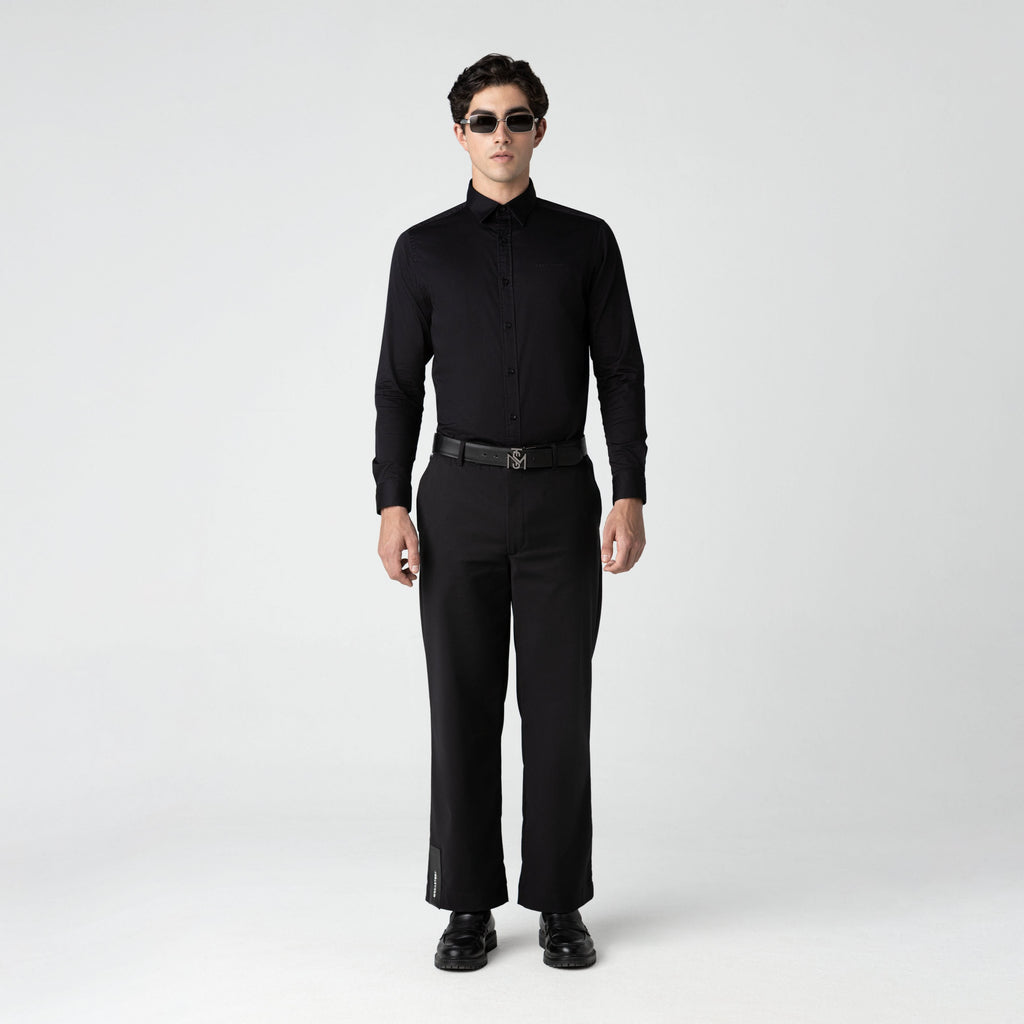 ELIAN SHIRT MEN BLACK
