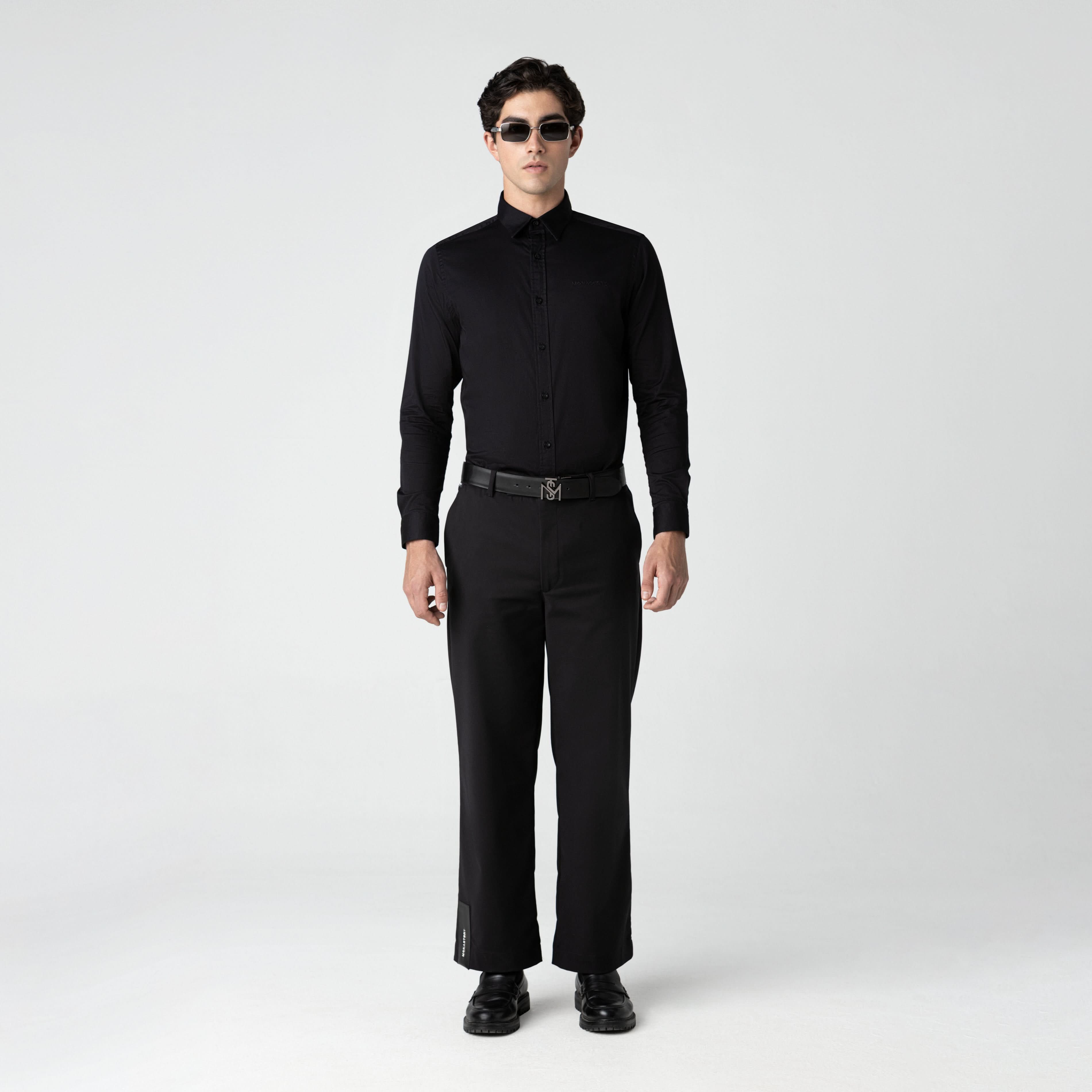 ELIAN SHIRT MEN BLACK