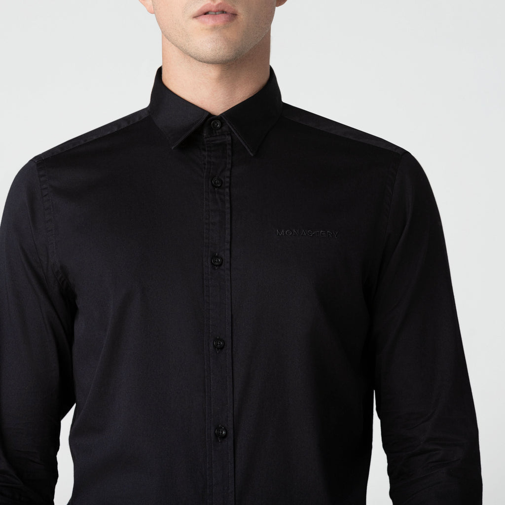 ELIAN SHIRT MEN BLACK