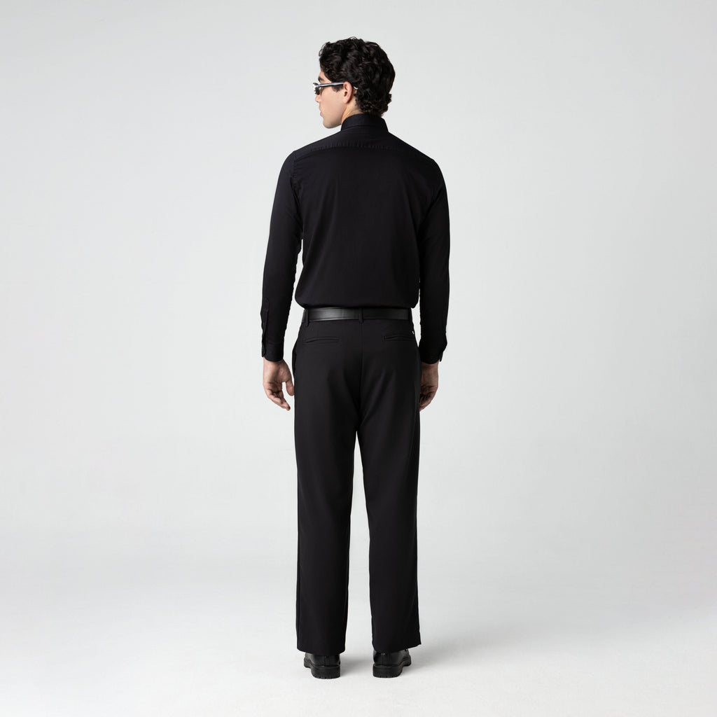 ELIAN SHIRT MEN BLACK
