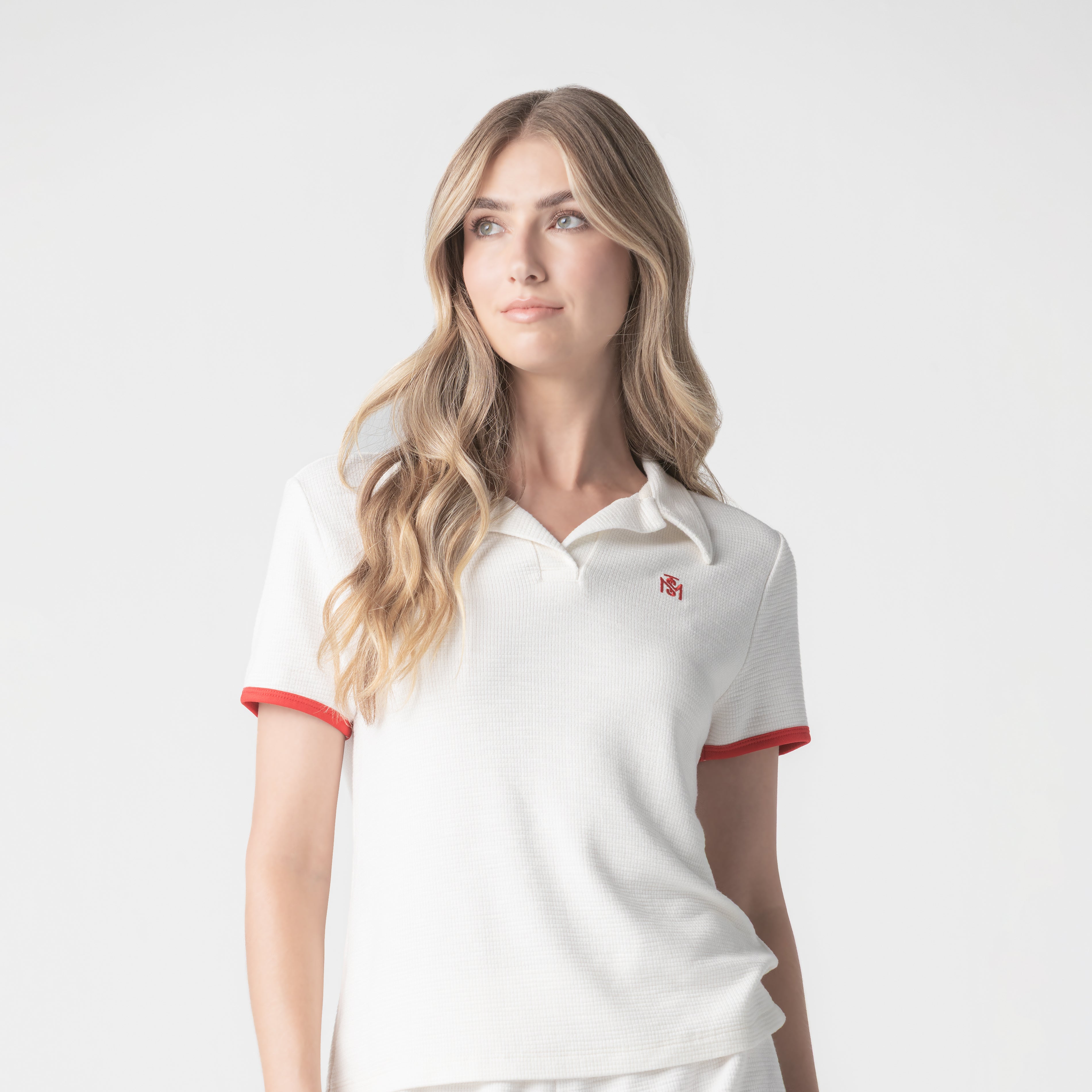 ENGLANT  POLO WOMEN WHITE