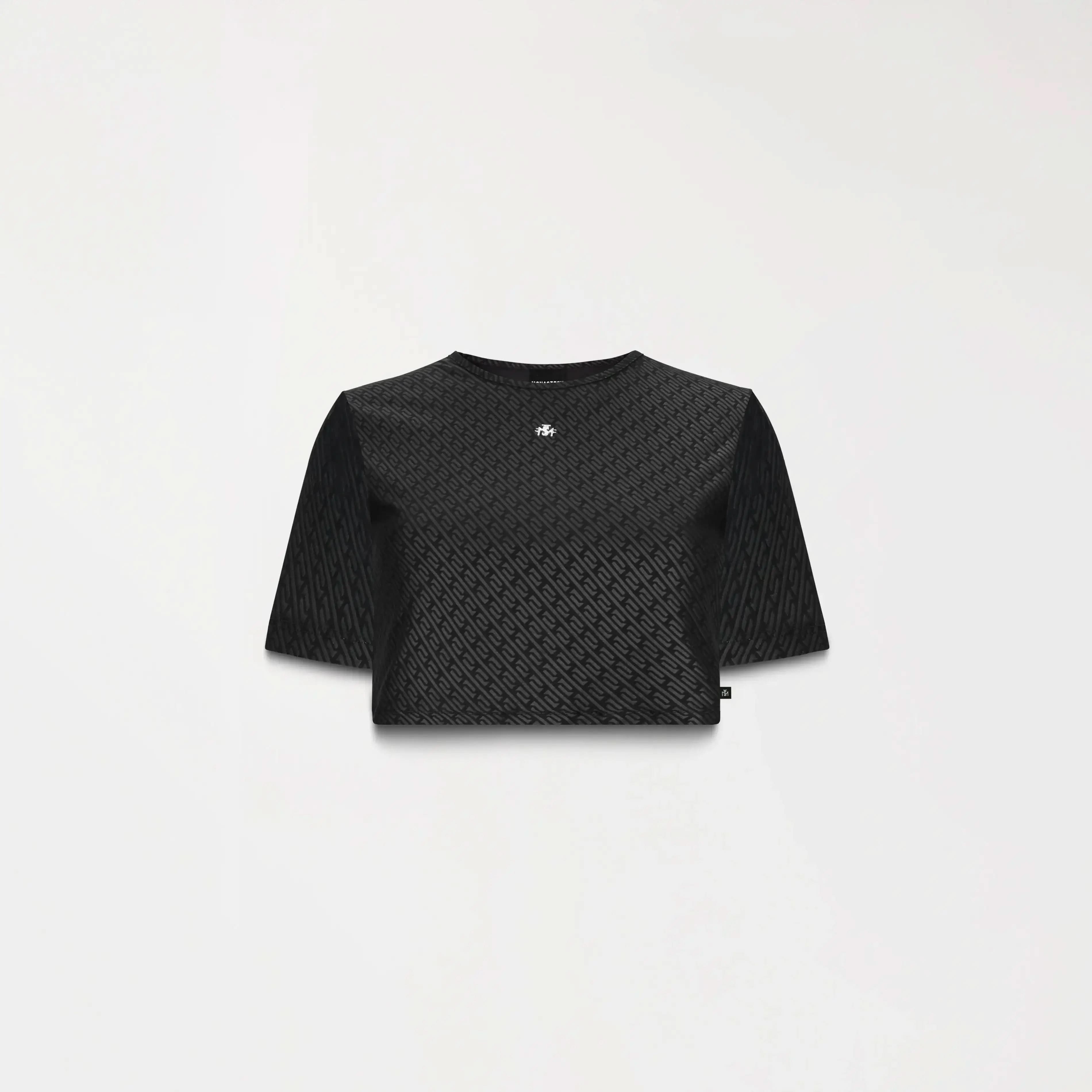 ESMME CROP TOP WOMEN BLACK