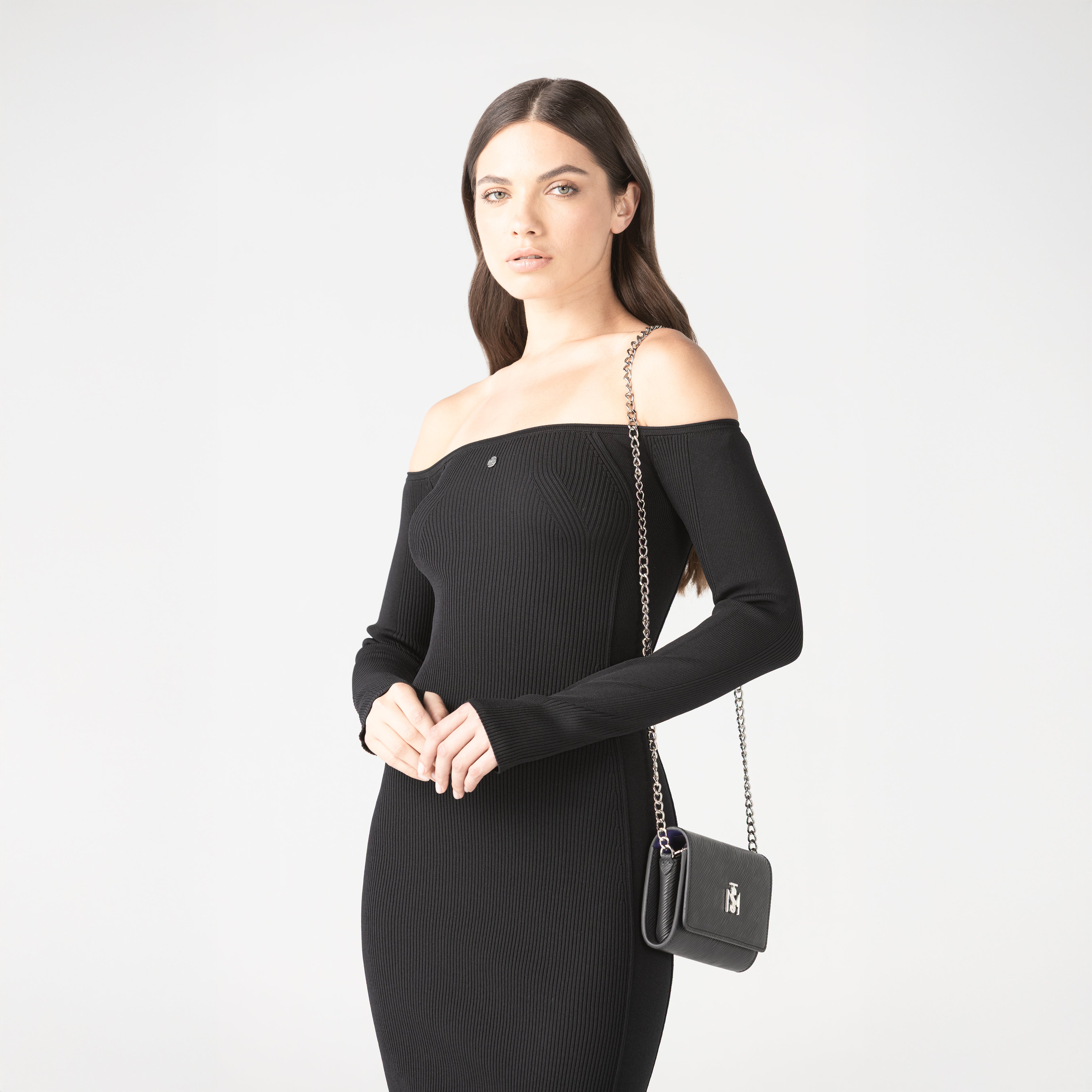 EXULTUS SHOULDER BAG WOMEN BLACK