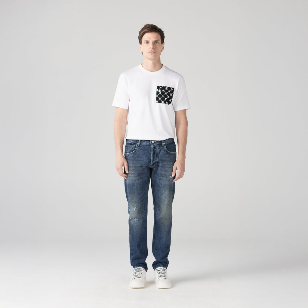 FEROX JEAN MEN BLUE DENIM