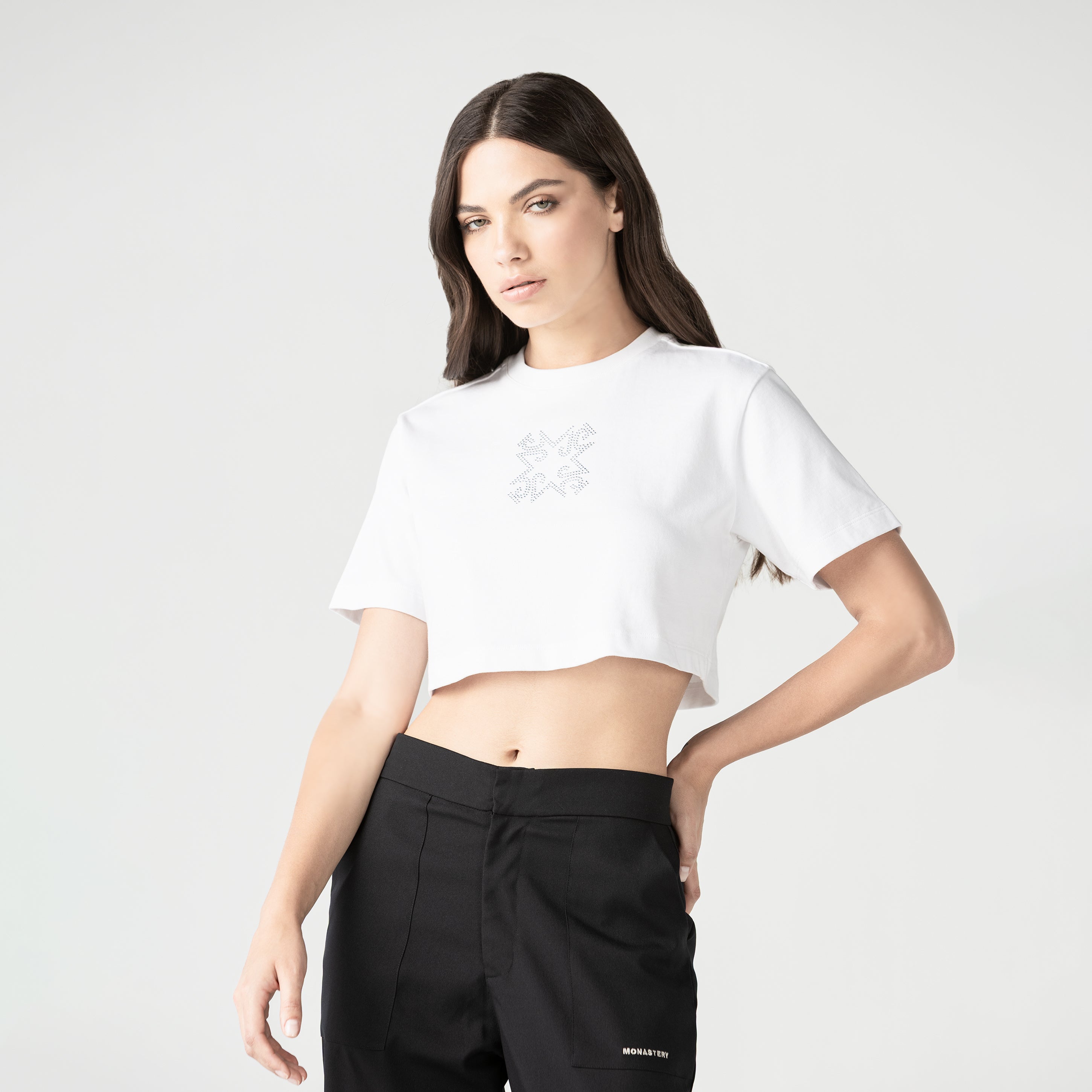 FIDDA CROP TOP WOMEN WHITE