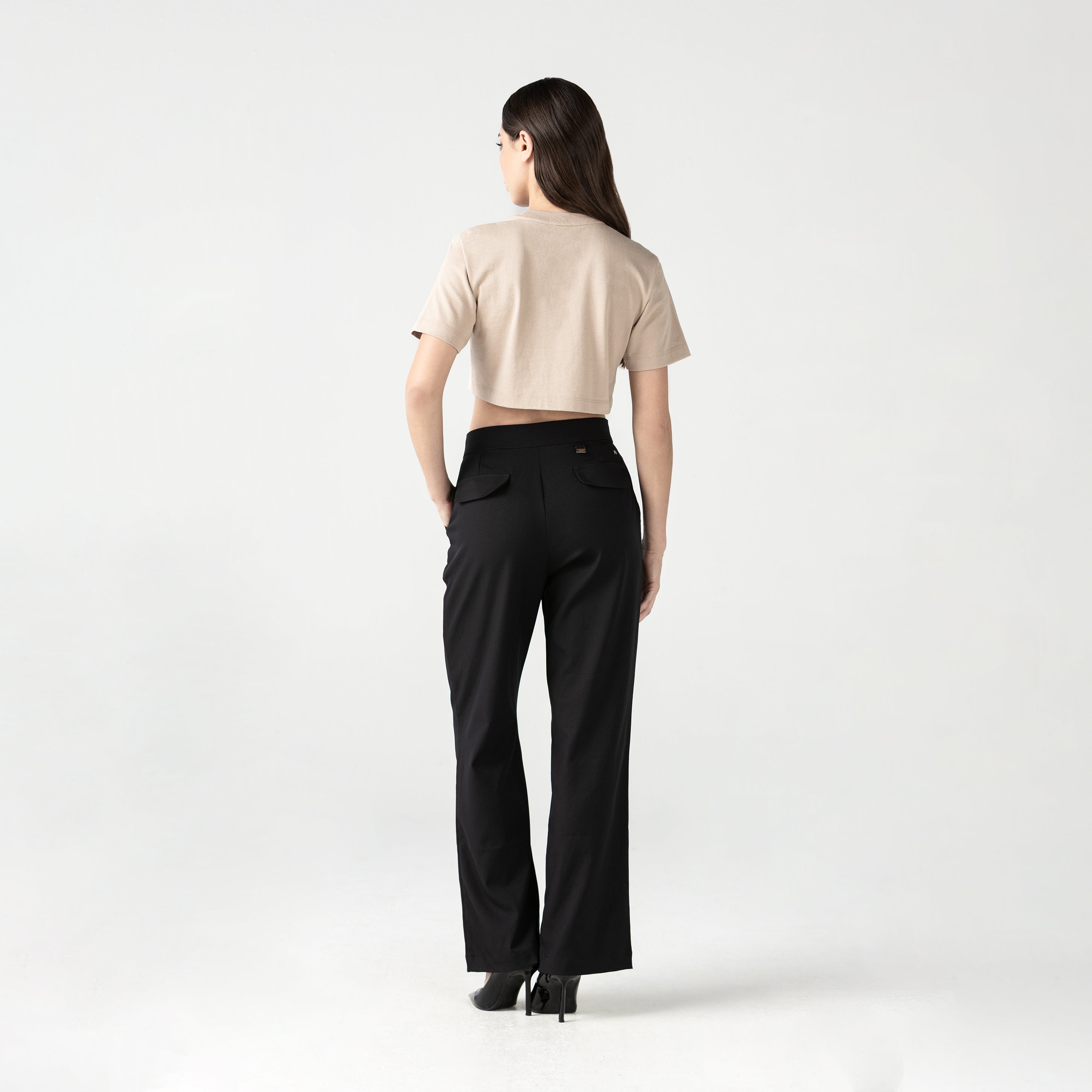 FIDDA CROP TOP WOMEN SIMPLY TAUPE