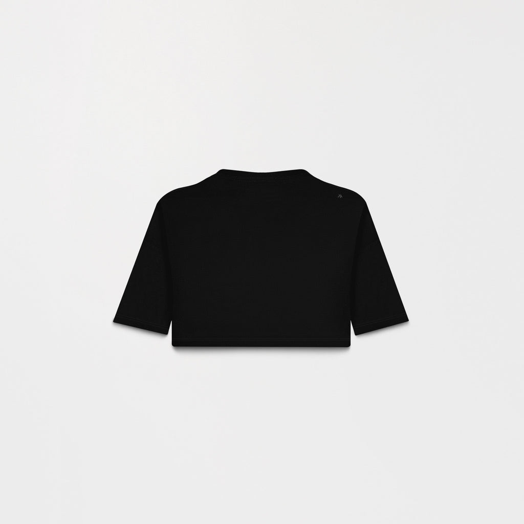 FIDDA CROP TOP WOMEN BLACK
