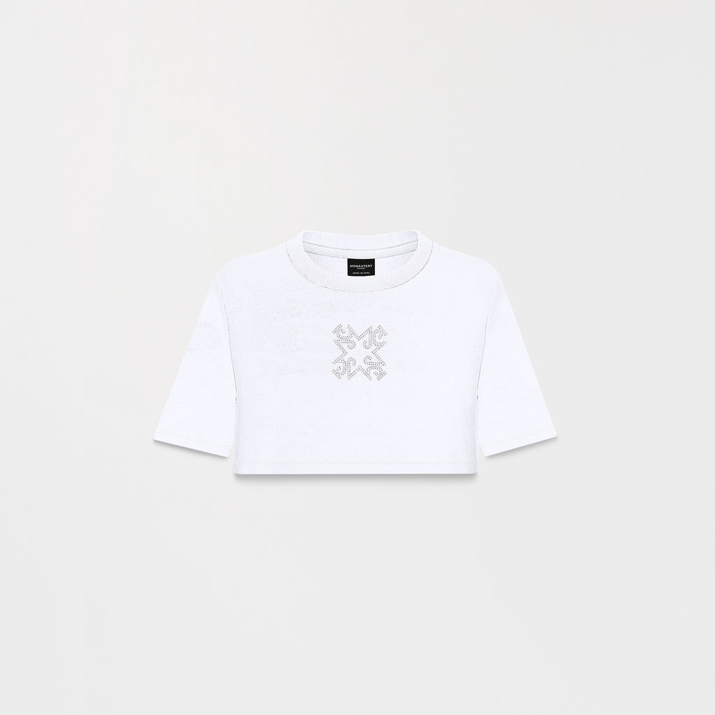 FIDDA CROP TOP WOMEN WHITE