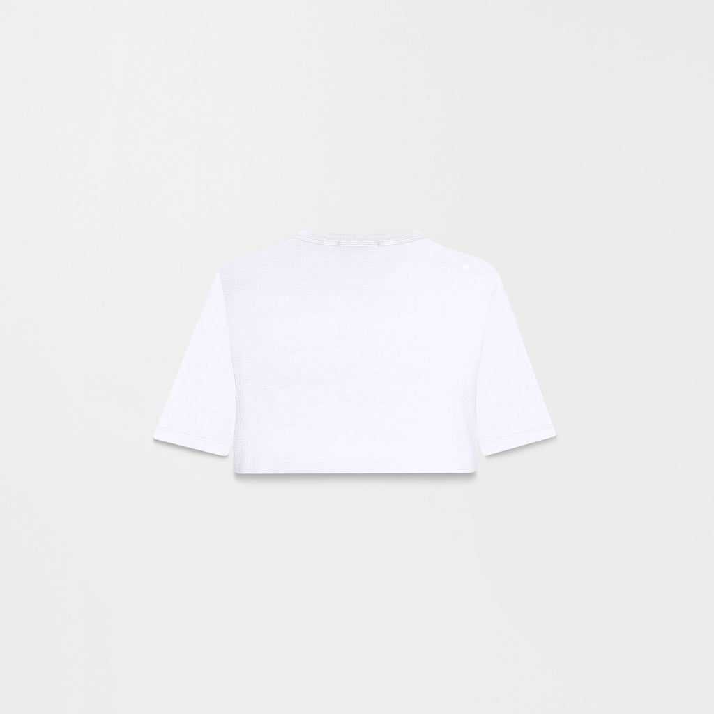 FIDDA CROP TOP WOMEN WHITE