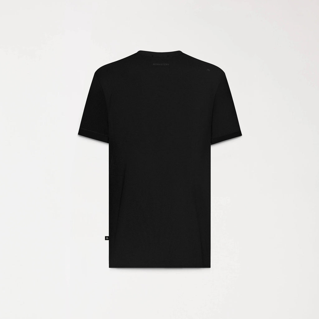 FLECTCHER T-SHIRT MEN BLACK - Monastery