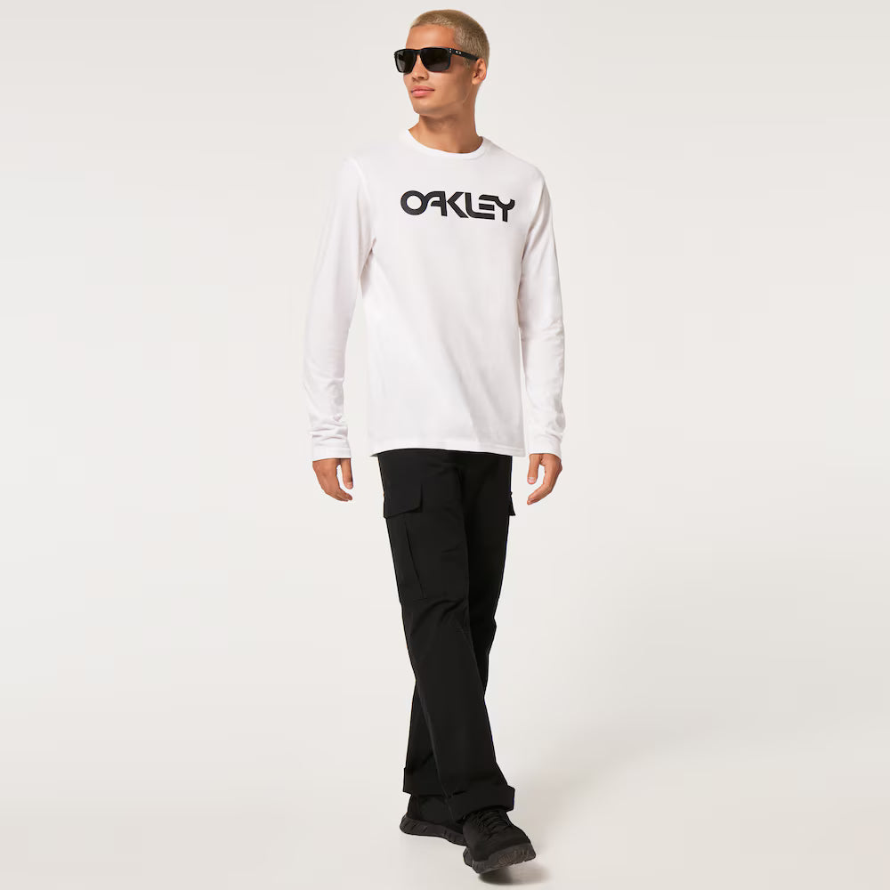 MARK II L/S TEE 2.0 / White/Black