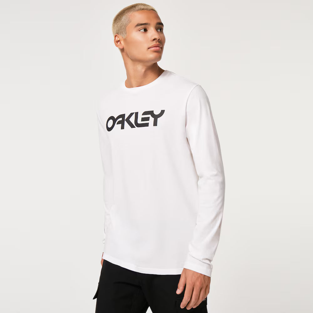 MARK II L/S TEE 2.0 / White/Black