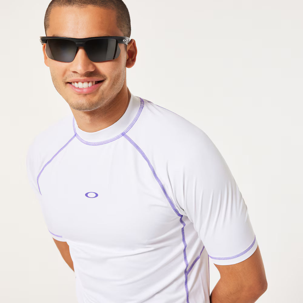 VENTURA SS RASHGUARD / White