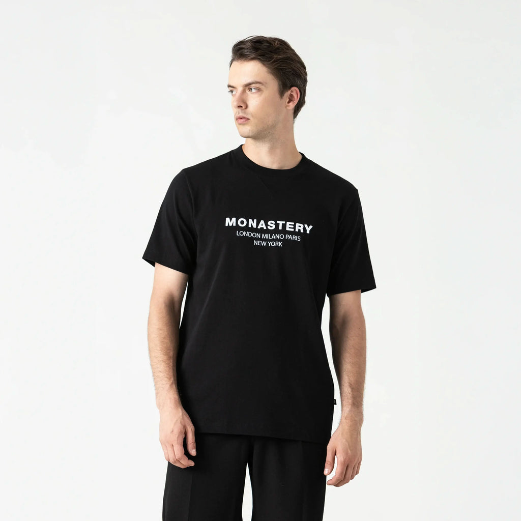 SHARAM T-SHIRT MEN BLACK
