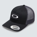 OAKLEY O ORIGINAL TRUCKER HAT / BLACK/FORGED IRON