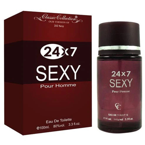 24X7 SEXY POUR HOMME EDT 100ML