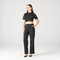 GENGIS CROP TOP WOMEN BLACK