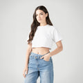 GENGIS CROP TOP WOMEN WHITE
