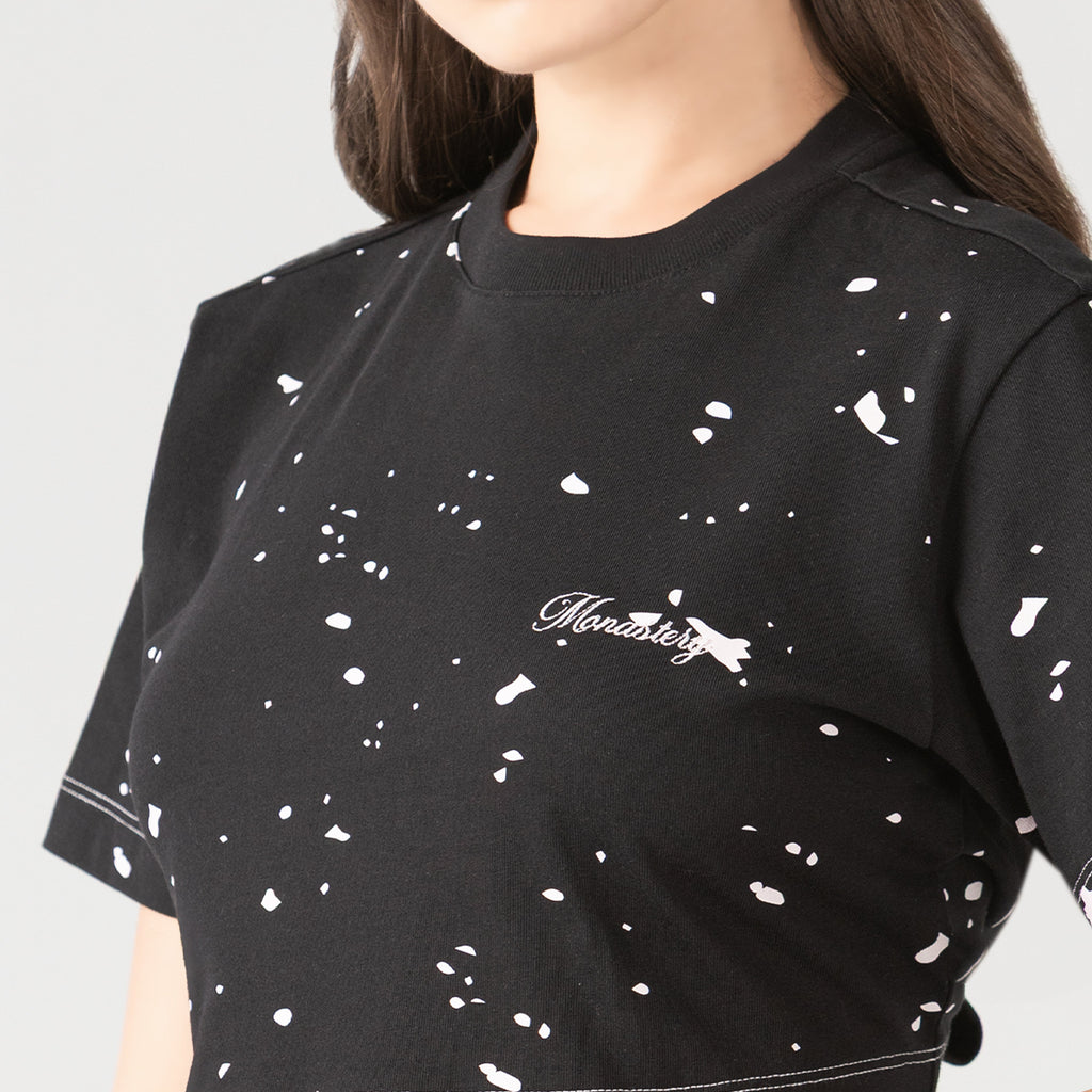 GENGIS CROP TOP WOMEN BLACK